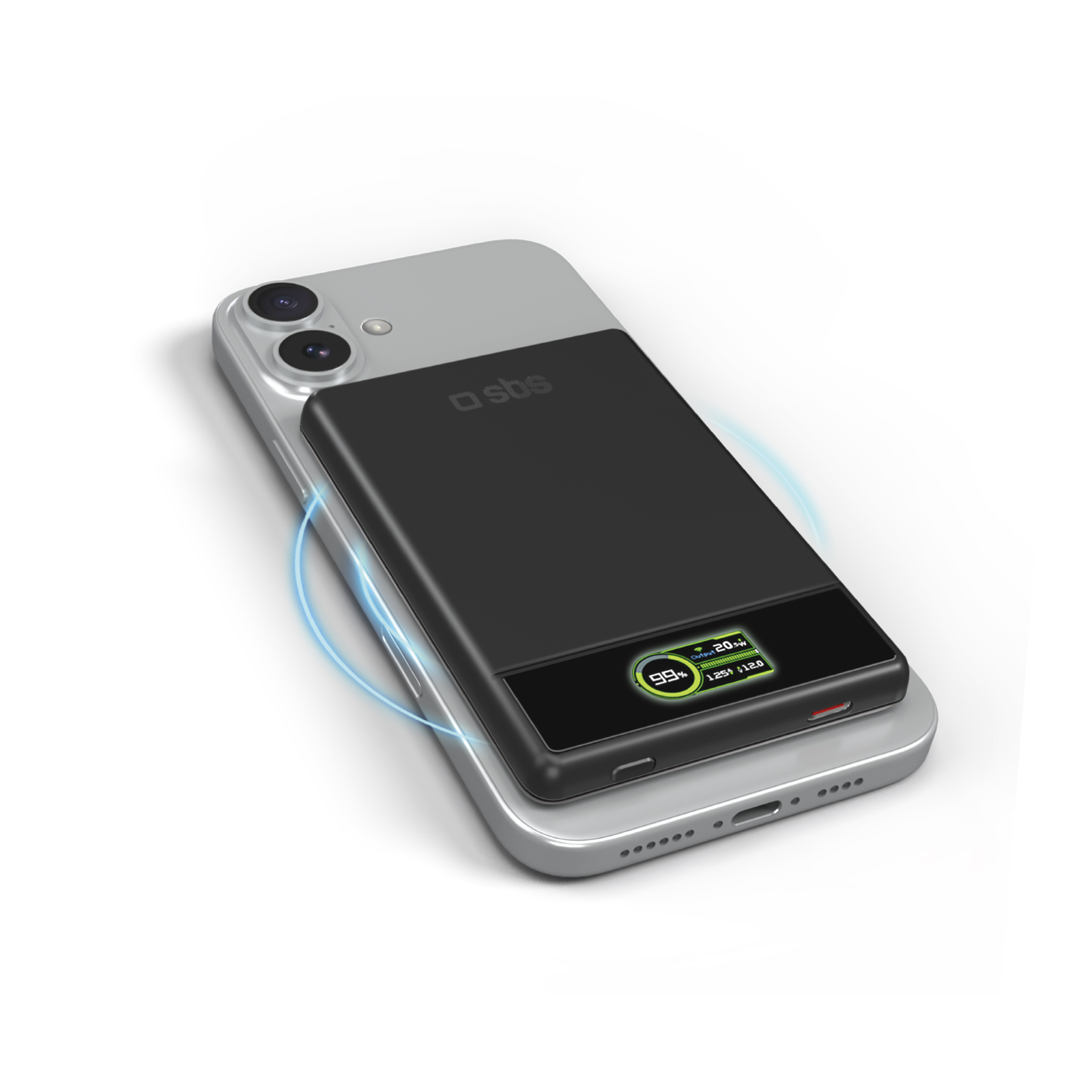 SBS-PB 5000mAh SmartMag,MS,USB-C 20W,č