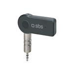 SBS - Bezdrôtový prijímač, jack 3,5 mm, čierna
