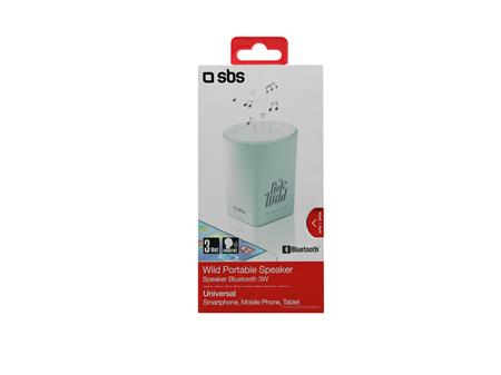 SBS - Bluetooth reproduktor, 3W, biela