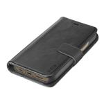 SBS-Book Wallet case made of genuine leather for iPhone 14 Pro Max, black