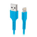 
SBS-Cable USB-A/MFI Lightning, 10 W, 1 m, light blue
