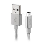 
SBS-Cable USB-A/Micro USB, 5 W, braided, 1 m, silver
