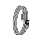 
SBS-Cable USB-C/USB-A, 10 W, S&amp;L, with charms, 39 cm, white
