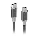 
SBS-Cable USB-C/USB-C, 25 W, Power Delivery, braided, 1.5 m, black
