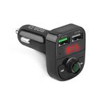 
SBS-Car adapter FM 2x USB-A, AFC, 15 W, black
