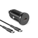 SBS - Car Charger Kit USB-C PD 25 W, black