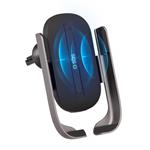 SBS-Car holder with wireless charging, 15 W, for grille, metal