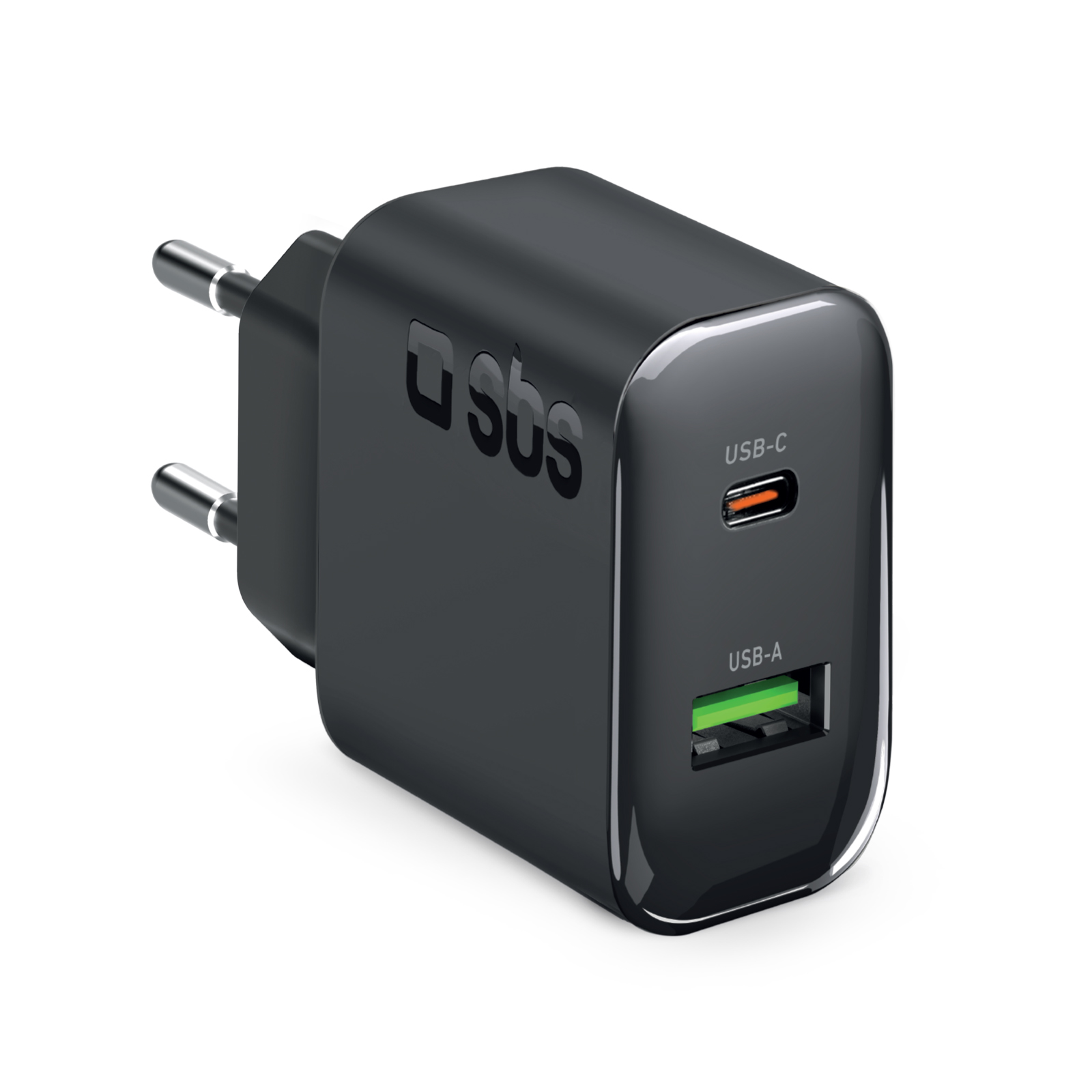 SBS-Cest adapt USB-A/USB-C PD65W,č