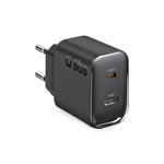 SBS - Cestovný adaptér USB-C ,PD 30 W, HDMI 4K, čierna