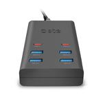 
SBS-Charging station 4x USB-A/2x USB-C, PD, 25 W, black
