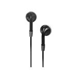 SBS-DUO headphones with microphone, black