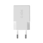 
SBS-Extra Slim USB-C Travel Adapter, GaN, 30W, PD, white
