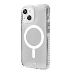 SBS-Force Mag case compatible with MagSafe for iPhone 13 mini, transparent