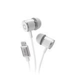 SBS-Headphones with microphone, MFI lightning, white