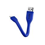 SBS - Kábel Mini s USB-A/Micro USB 5 W, 12 cm, modrá