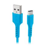 SBS - Kábel USB 2.0/USB-C, 1,5 m, modrá