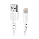 SBS - Kábel USB-A/MFI Lightning, 10 W, 1 m, biela
