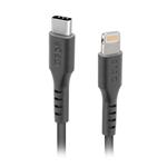 SBS - Kábel USB-C/MFI Lightning, 18 W, 1 m, čierna