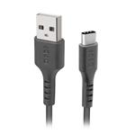 SBS - Kábel USB-C/USB-A, 18 W, 1,5 m, čierna