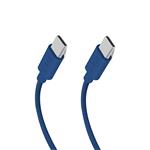 SBS - Kábel USB-C/USB-C, 60 W, PD, 1,5 m, modrá