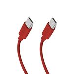 SBS - Kábel USB-C/USB-C, 60 W, Power Delivery, 1,5 m, červená