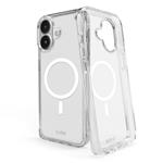 
SBS-Light Mag case compatible with MagSafe for iPhone 16 Plus, transparent
