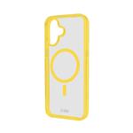 
SBS-Mag Frame case compatible with MagSafe for iPhone 16, yellow
