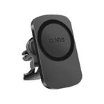 SBS-MagCharge car holder for MagSafe charging, in the grille, black