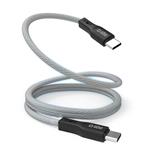 SBS - Magnetic cable USB-C/USB-C, 60 W, 1 m, gray