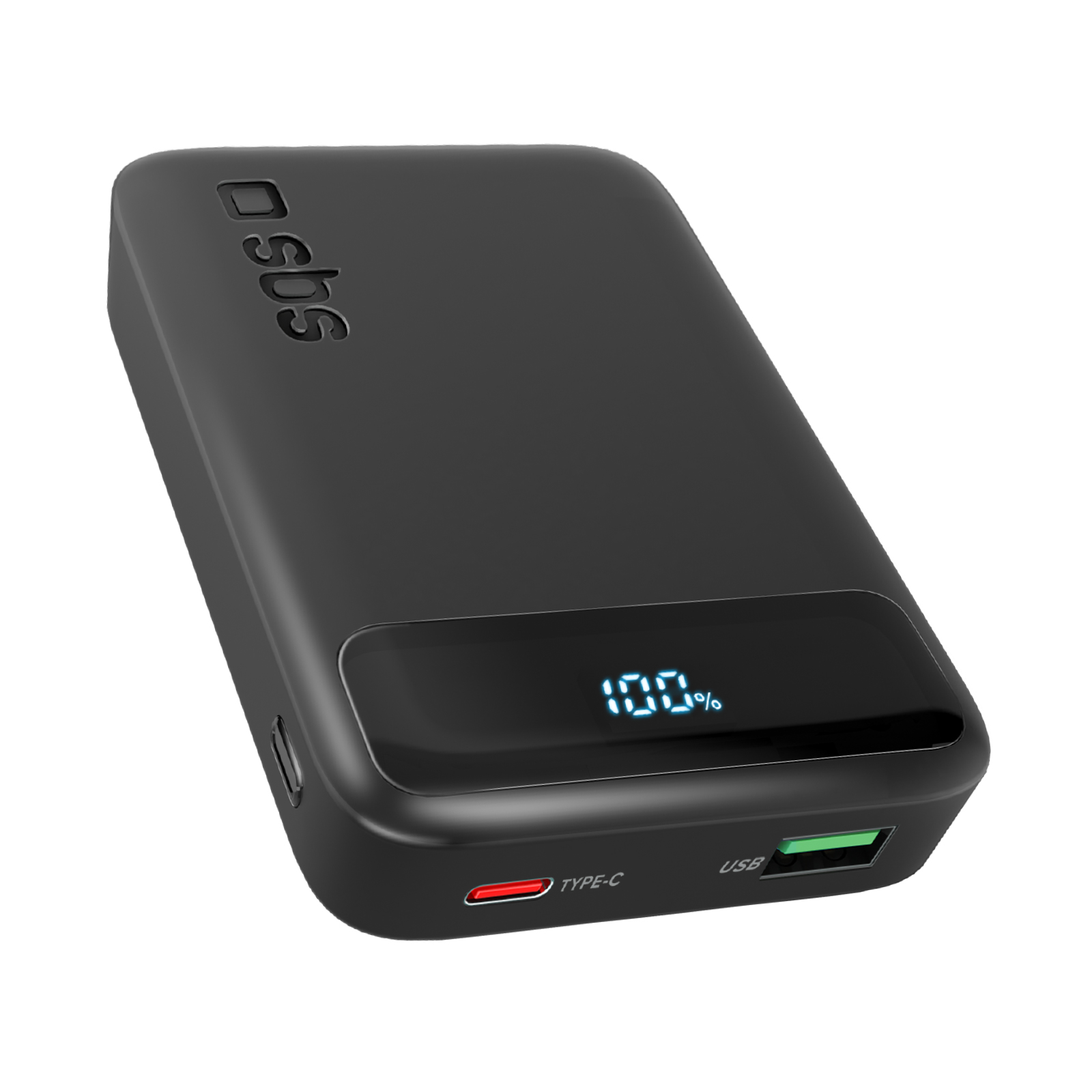 SBS - PB 10000mAh 20W,PD,USB-C/USB-A,čie