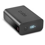 
SBS-PowerBank 20000 mAh 20 W, Power Delivery, LCD Power, USB-C/USB-A, black
