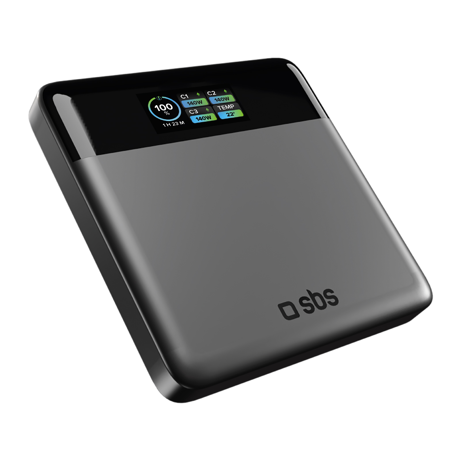 SBS - PB 20000mAh Smart, 100W,čie