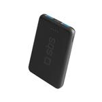 SBS - PowerBank Pocket 5000 mAh, 2xUSB 2.1A, Eco balenie, čierna