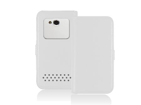 SBS - Puzdro Book Case univerzálne pre smartfóny do 5,5'', biela