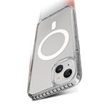 SBS - Puzdro Extreme 3 Mag kompatibilné s MagSafe pre iPhone 15 Plus, transparentná