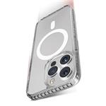 SBS - Puzdro Extreme 3 Mag kompatibilné s MagSafe pre iPhone 15 Pro, transparentná