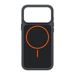 SBS - Puzdro Extreme CORE Mag D3O s MagSafe pre iPhone 18 Pro Max/17 Pro Max, čierna/oranžová