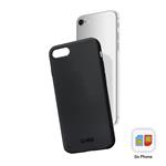 SBS - Puzdro Go Phone s dual SIM funkciou pre iPhone 8 Plus/7 Plus/6s Plus/6 Plus, čierna