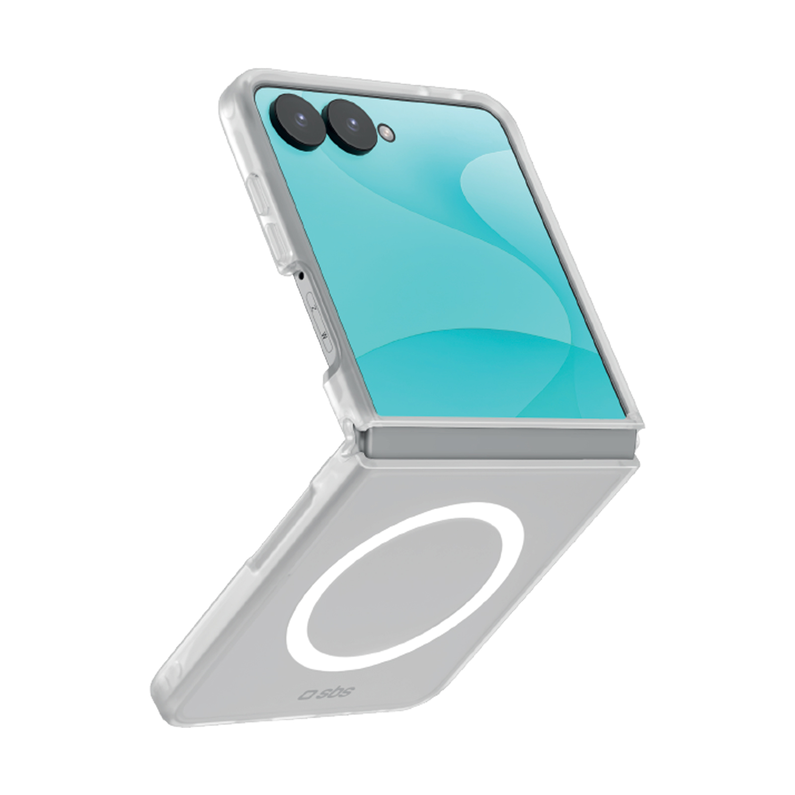 SBS - Puzdro Haze Mag pre Samsung Galaxy Z Flip8, čierna