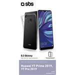 SBS - Puzdro Skinny pre Huawei Y7 2019/Y7 Prime 2019/Y7 Pro 2019, transparentná