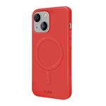 SBS - Puzdro Smooth Mag kompatibilné s MagSafe pre iPhone 14, červená