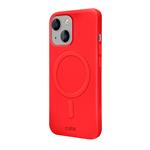 SBS - Puzdro Smooth Mag kompatibilné s MagSafe pre iPhone 14 Plus, červená