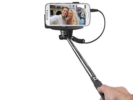 SBS - Selfie tyč 100 cm, čierna