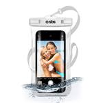 
SBS-Selfie universal waterproof case for smartphones up to 6.8", white
