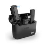 SBS - Set bezdrôtových mikrofónov Duo Mic Case s USB-C prijímačom, čierna