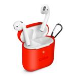 SBS-Silicone case for Apple AirPods 1/2, red