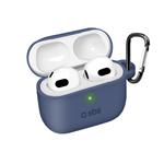 SBS-Silicone case for Apple AirPods 3, blue