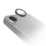 SBS - Single lenses camera glass with applicator for iPhone 17e/16e, black