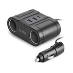 
SBS-Split charging car adapter, PD, 100 W, black
