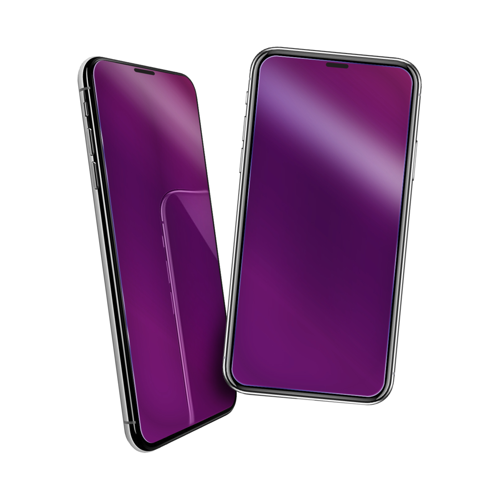 SBS-Tempered Glass Sunglasses for iPhone 11 Pro Max/XS Max, Purple
